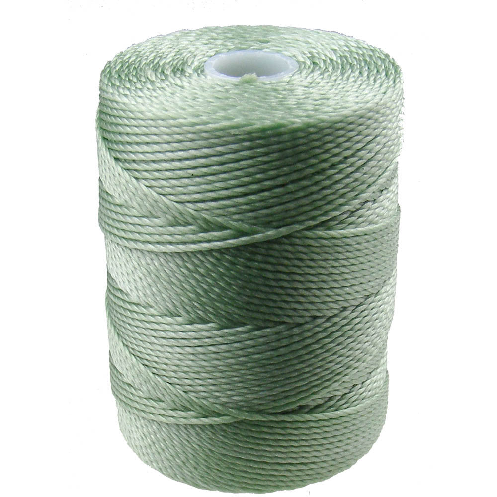 C-LON Bead Cord, Mint - 0.5mm, 92 Yard Spool - Barrel of Beads