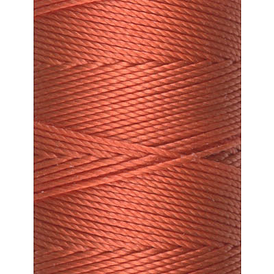 C-LON Bead Cord, Orange - 0.5mm, 92 Yard Spool - Barrel of Beads