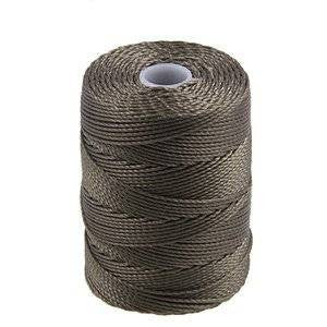 C-LON Bead Cord, Olive - 0.5mm, 92 Yard Spool - Barrel of Beads