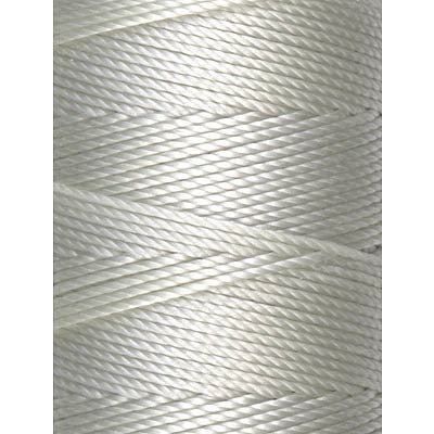 C-LON Bead Cord, Oyster - 0.5mm, 92 Yard Spool - Barrel of Beads