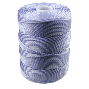 C-LON Bead Cord, Periwinkle - 0.5mm, 92 Yard Spool - Barrel of Beads