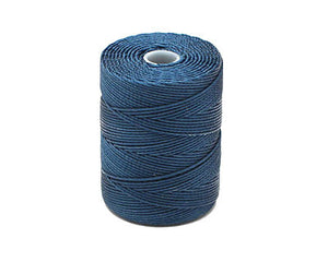 C-LON Bead Cord, Peacock - 0.5mm, 92 Yard Spool - Barrel of Beads