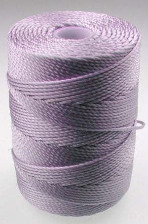 C-LON Bead Cord, Pearl - 0.5mm, 92 Yard Spool - Barrel of Beads