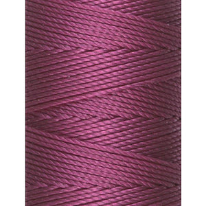 C-LON Bead Cord, Raspberry - 0.5mm, 92 Yard Spool - Barrel of Beads