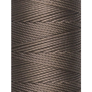 C-LON Bead Cord, Sepia - 0.5mm, 92 Yard Spool - Barrel of Beads