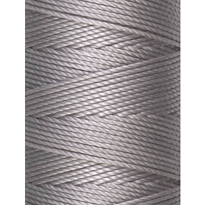 C-LON Bead Cord, Silver - 0.5mm, 92 Yard Spool - Barrel of Beads