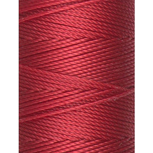 C-LON Bead Cord, Shanghai Red - 0.5mm, 92 Yard Spool - Barrel of Beads