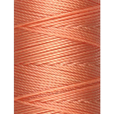 C-LON Bead Cord, Tangerine - 0.5mm, 92 Yard Spool - Barrel of Beads