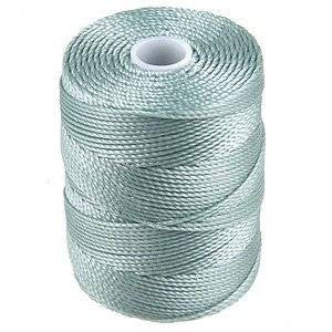 C-LON Bead Cord, Turquoise - 0.5mm, 92 Yard Spool - Barrel of Beads