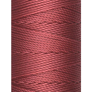 C-LON Bead Cord, Venetian Red - 0.5mm, 92 Yard Spool - Barrel of Beads