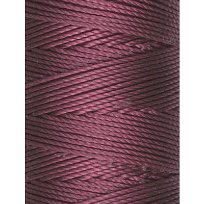 C-LON Bead Cord, Wine - 0.5mm, 92 Yard Spool - Barrel of Beads