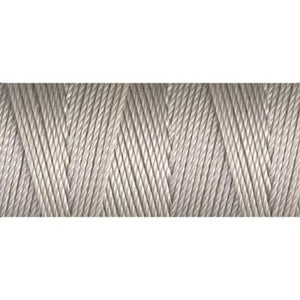 Beige nylon fine weight bead cord