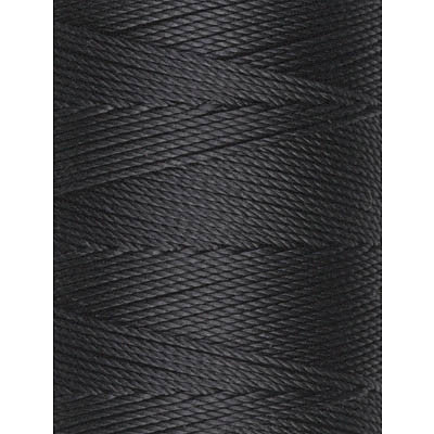 C-Lon Fine Weight Bead Cord, Black - 0.4mm, 136 Yard Spool - Barrel of Beads