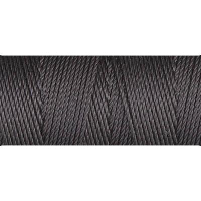 Charcoal nylon fine weight bead cord