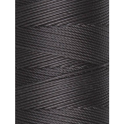 C-Lon Fine Weight Bead Cord, Charcoal - 0.4mm, 136 Yard Spool - Barrel of Beads