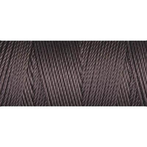 Chocolate nylon fine weight bead cord