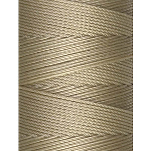 C-Lon Fine Weight Bead Cord, Flax - 0.4mm, 136 Yard Spool - Barrel of Beads