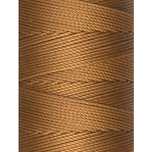 C-Lon Fine Weight Bead Cord, Gold - 0.4mm, 136 Yard Spool - Barrel of Beads