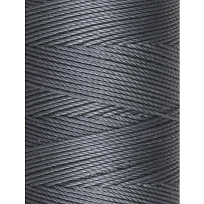 C-Lon Fine Weight Bead Cord, Gray - 0.4mm, 136 Yard Spool - Barrel of Beads