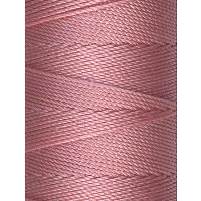 C-Lon Fine Weight Bead Cord, Rose - 0.4mm, 136 Yard Spool - Barrel of Beads