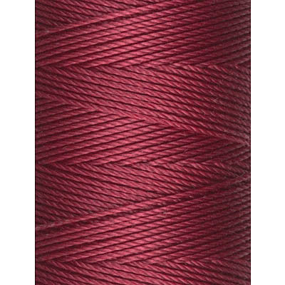 C-Lon Fine Weight Bead Cord, Red - 0.4mm, 136 Yard Spool - Barrel of Beads