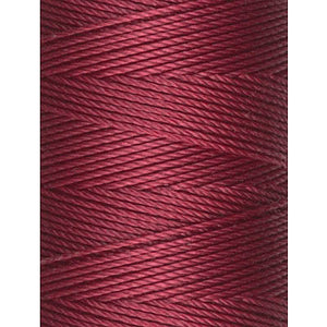 C-Lon Fine Weight Bead Cord, Red - 0.4mm, 136 Yard Spool - Barrel of Beads