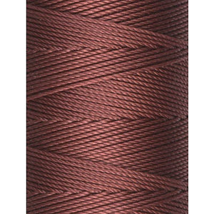 C-Lon Fine Weight Bead Cord, Sienna - 0.4mm, 136 Yard Spool - Barrel of Beads