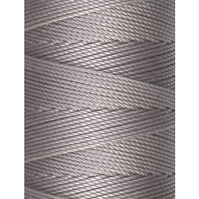 C-Lon Fine Weight Bead Cord, Silver - 0.4mm, 136 Yard Spool - Barrel of Beads