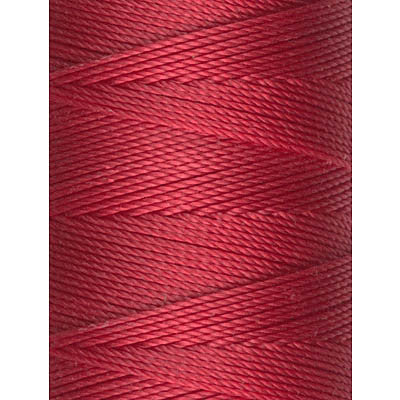 C-Lon Fine Weight Bead Cord, Shanghai Red - 0.4mm, 136 Yard Spool - Barrel of Beads