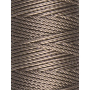 C-Lon Tex 400 Heavy Weight Bead Cord, Antique Brown - 1.0mm, 36 Yard Spool - Barrel of Beads