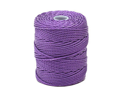 C-Lon Tex 400 Heavy Weight Bead Cord, Amethyst - 1.0mm, 36 Yard Spool - Barrel of Beads