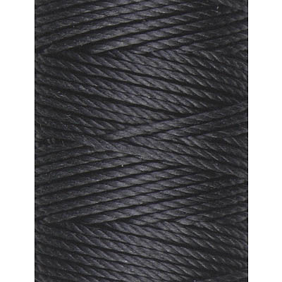 C-Lon Tex 400 Heavy Weight Bead Cord, Black - 1.0mm, 36 Yard Spool - Barrel of Beads