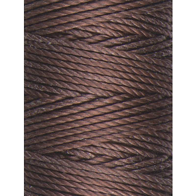 C-Lon Tex 400 Heavy Weight Bead Cord, Brown - 1.0mm, 36 Yard Spool - Barrel of Beads