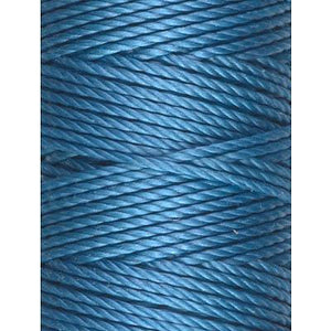 C-Lon Tex 400 Heavy Weight Bead Cord, Caribbean Blue ,1.0mm, 36 Yard Spool