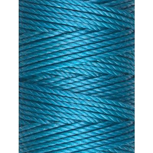 C-Lon Tex 400 Heavy Weight Bead Cord, Cyan ,1.0mm, 36 Yard Spool