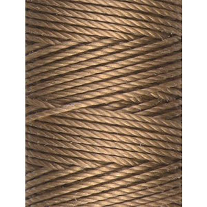 C-Lon Tex 400 Heavy Weight Bead Cord, Dark Tan ,1.0mm, 36 Yard Spool