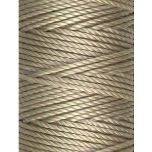 C-Lon Tex 400 Heavy Weight Bead Cord, Flax - 1.0mm, 36 Yard Spool - Barrel of Beads