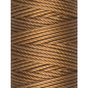 C-Lon Tex 400 Heavy Weight Bead Cord, Gold - 1.0mm, 36 Yard Spool - Barrel of Beads