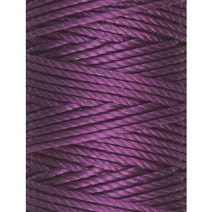 C-Lon Tex 400 Heavy Weight Bead Cord, Grape ,1.0mm, 36 Yard Spool