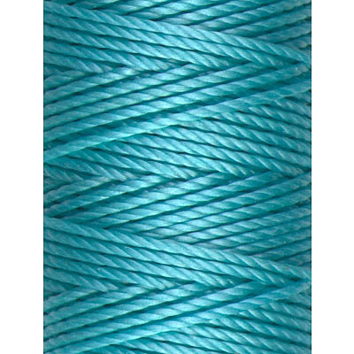 C-Lon Tex 400 Heavy Weight Bead Cord, Ice Blue - 1.0mm, 36 Yard Spool - Barrel of Beads