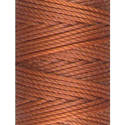 C-Lon Tex 400 Heavy Weight Bead Cord, Light Copper - 1.0mm, 36 Yard Spool - Barrel of Beads