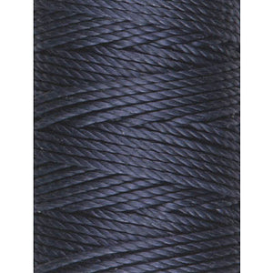 C-Lon Tex 400 Heavy Weight Bead Cord, Navy - 1.0mm, 36 Yard Spool - Barrel of Beads