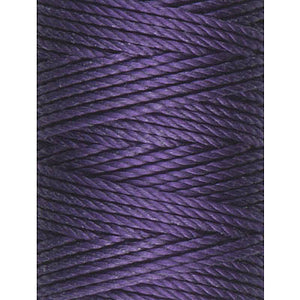 C-Lon Tex 400 Heavy Weight Bead Cord, Purple - 1.0mm, 36 Yard Spool - Barrel of Beads