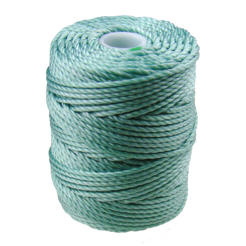 C-Lon Tex 400 Heavy Weight Bead Cord, Turquoise - 1.0mm, 36 Yard Spool - Barrel of Beads