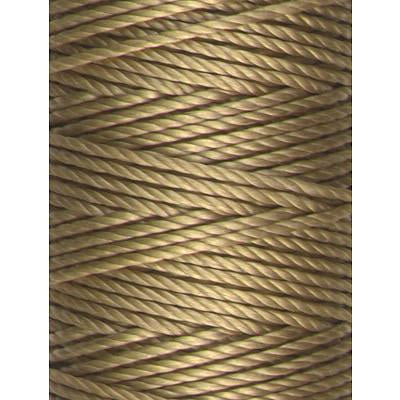 C-Lon Tex 400 Heavy Weight Bead Cord, Tan ,1.0mm, 36 Yard Spool