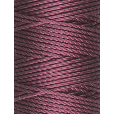 C-Lon Tex 400 Heavy Weight Bead Cord, Wine - 1.0mm, 36 Yard Spool - Barrel of Beads