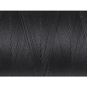 C-Lon Micro Bead Cord (Tex 70), Black - 0.12mm, 100 Yard Spool