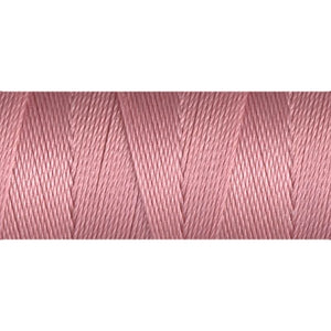 C-Lon Micro Bead Cord (Tex 70), Rose, 0.12mm, 100 Yard Spool