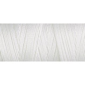 C-Lon Micro Bead Cord (Tex 70), White, 0.12mm, 100 Yard Spool