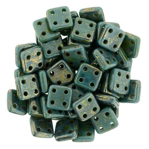 CzechMates QuadraTile Four-Hole Beads | Barrel of Beads